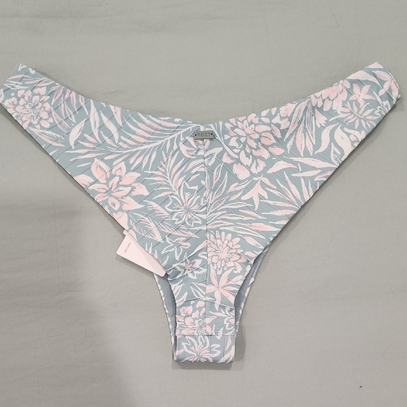 Roxy Mint PT Rib Love The Sunseeker Cheeky Bikini Bottom - Picture 5 of 7